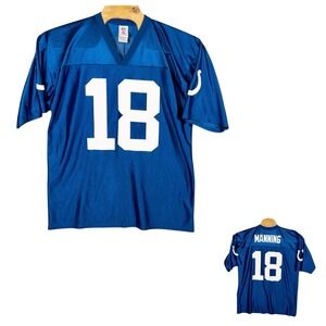 NFLPA Indianapolis Colts Peyton Manning Jersey Mens XL Football Sportswear NFL‎